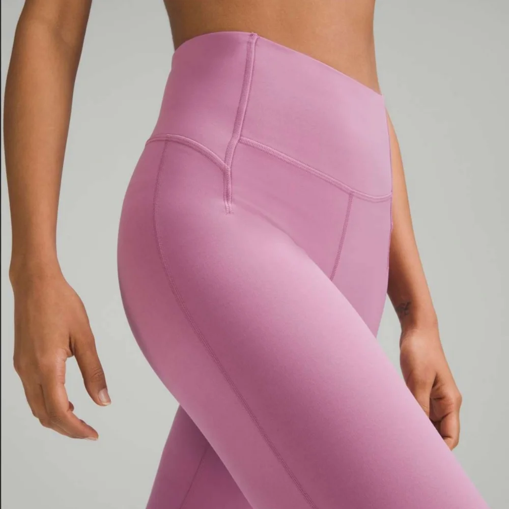 Lululemon Groove High-Rise Split-Hem Flared Pant Nulu velvet dust mauve